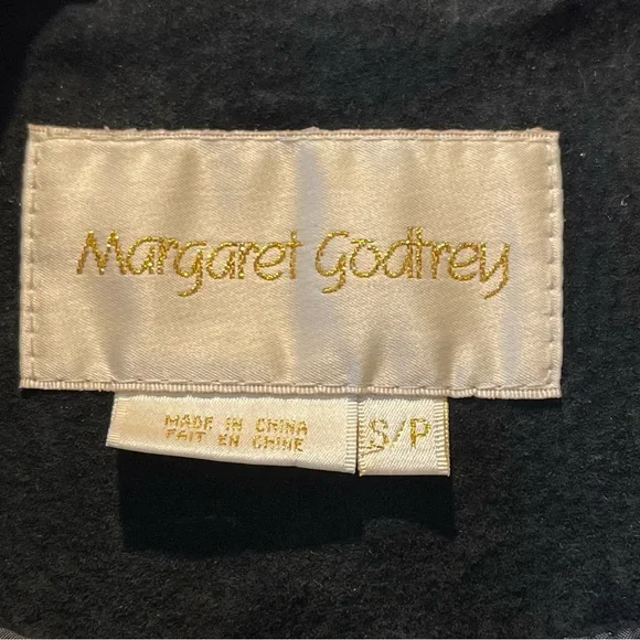 Vintage Margaret Godfrey Black Suede Jacket - Picture 5 of 7